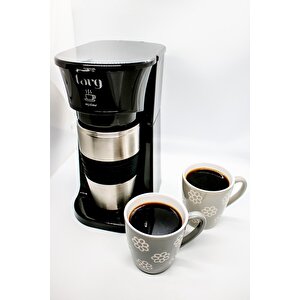 Farg Mytime Epa-1010 Çelik Termos Bardaklı Kişisel Filtre Kahve Makinesi