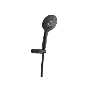 Slim Askılı Duş Seti Mat Siyah 3f 52020-2m