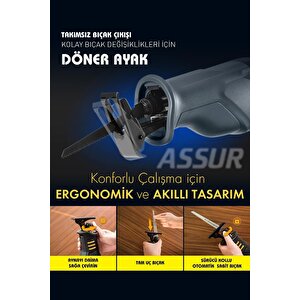 750w Bakır Sargılı 6 Kademe Devir Ayarlı Tilki Kuyruğu Testere