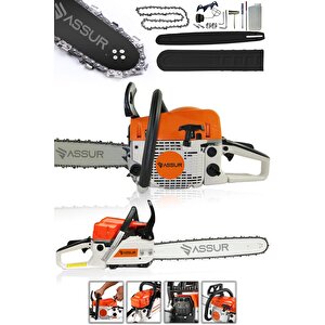 52 Cc Benzinli Ağaç Odun Dal Kesme 45 Cm Testere