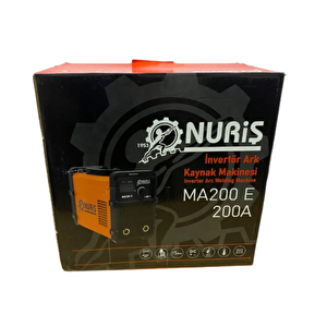 Nuriş Ma200e İnverter Kaynak Makinesi 200a + 1 Paket 2.5mm Elektrot