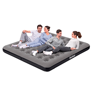 Ultra King 3 Kişilik Şişme Yatak 203x183x22cm 671hc