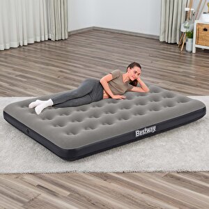 Bestway Ultra Queen 2 Kişilik Şişme Yatak + Elektrikli Pompa 191x137x22cm 671gz bw144