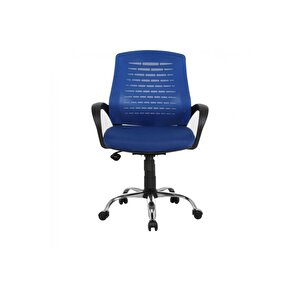 Panorama Mavi Bilgisayar Sandalyesi Ofis Büro Koltuğu