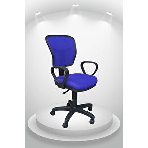 Sarı Ofis Sandalyesi Çalışma Koltuğu Fileli Döner Ofis Sandalyesi