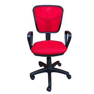 Siyah  Fileli Ofis Çalışma Koltuğu Bilgisayar Koltuğu Büro Koltuğu