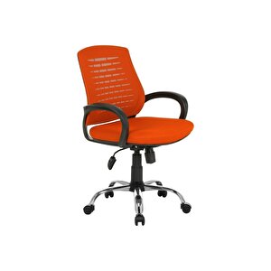 Sers Büro Ofis Çalışma Koltuğu-turuncu Bilgisayar Sandalyesi