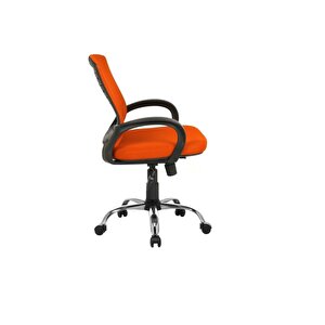 Sers Büro Ofis Çalışma Koltuğu-turuncu Bilgisayar Sandalyesi