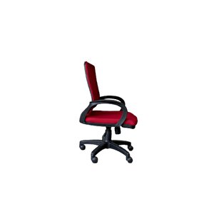 Büro Ofis Çalışma Koltuğu-kırmızı Bilgisayar Sandalyesi Fpk102