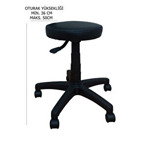 Dönerli Büro Laboratuvar Pistonlu  Okul Taburesi