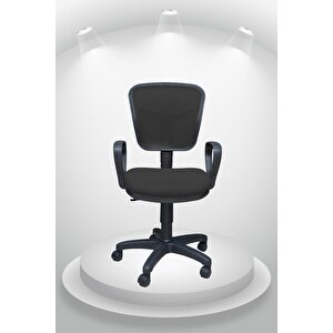 Porziyon Depar Ofis Büro Öğrenci Çalışma Koltuğu - Siyah