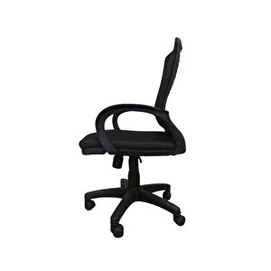 Fileli Petek Ofis Büro Bilgisayar Koltuğu Sandalyesi Siyah