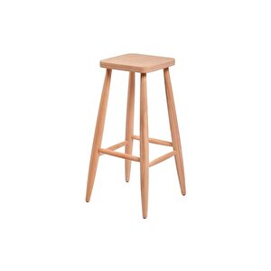 Ahşap Tabure Bar Kare Ent31