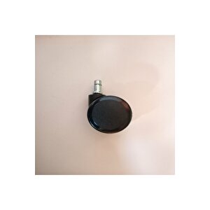 5 Adet Siyah Doblo Tekerlek Ofis Koltuğu Yedek Parçası