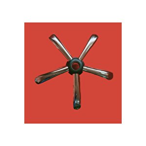 Krom Yıldız Ayak Ofis Koltuğu Yedek Parçası