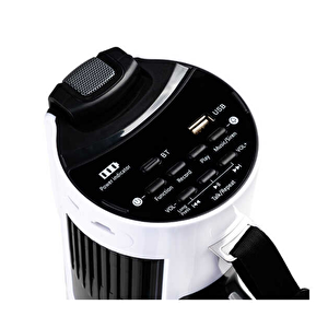 Luxury, Type-c 80 Watt Mayk Mikrofonlu Usb-tf-bluetooth Megafon