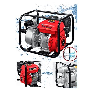 Alman 9.9 Hp Turbo Benzinli Su Motoru 3 Parmak