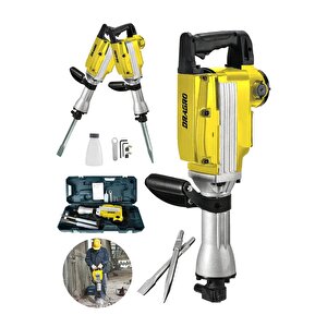 Alman Turbo 5800 Pro 17 Kg Büyük Tip Kırıcı Hilti 70 Joule Taşıma Çantalı