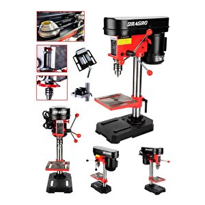 Alman Easy Series 13 Mm Sütunlu Matkap  Bakır Sargı 500 W Mengene Hediyeli