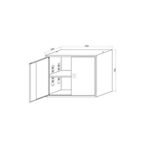 Çelik Dosya Dolabı Metal Dolap Ofis Dolapları Arşiv , Garaj , Bahçe , Kiler , Balkon
