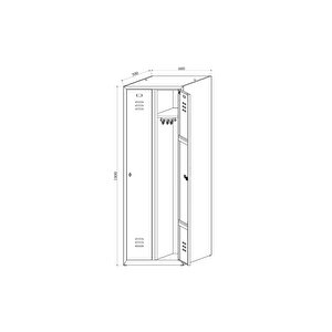 Çelik Dosya Dolabı Metal Dolap Ofis Dolapları Arşiv , Garaj , Bahçe , Kiler , Balkon