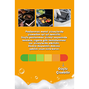 2 Adet Sihirli Inox Tel Bulaşık Süngeri – Paslanmaz Çelik, Yağ Ve Kir Sökücü Sünger