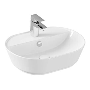 Vitra Geo Oval Çanak Lavabo, 55 Cm, 7428b003-0001