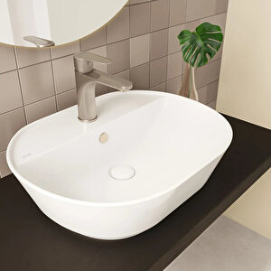 Vitra Geo Oval Çanak Lavabo, 55 Cm, 7428b003-0001