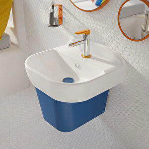 Vitra Lavabo, Sento, Çocuk, Ayak Dahil Değildir, 45 Cm, 7350b003-0001