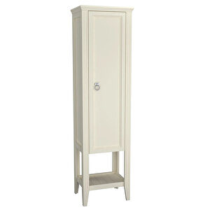Vitra Valarte Boy Dolabı Krom Kulplu, 55 Cm, Mat Fildişi (sağ) 62245