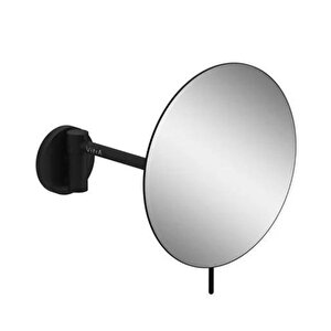 Vitra Origin Makyaj Aynası 3x Büyüteçli, Mat Siyah A4489536