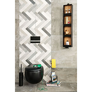 Vitra Tuvalet Fırçalığı, Origin, Yerden, Mat Siyah, A4489336