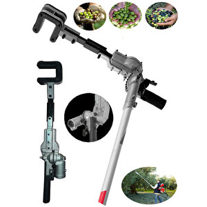 Zeytin Hasat Makinası + Sırt Tipi Benzinli Motorlu Tırpan 9 Parça Özel Set