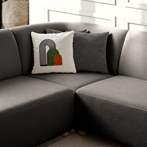 Eymense Sloft Köşe Koltuk Takımı Antrasit Sol Köşe