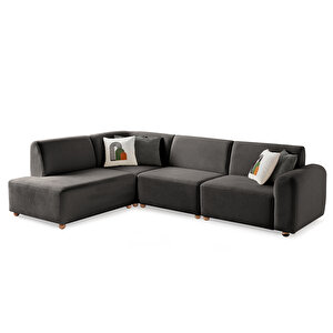 Eymense Sloft Köşe Koltuk Takımı Antrasit Sol Köşe