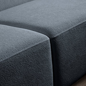 Eymense Sloft Köşe Koltuk Takımı Mavi Sağ Köşe