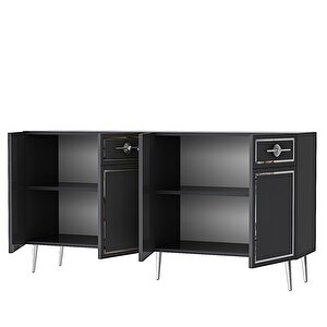 Bellydd (kb150) Konsol antrasit-gümüş