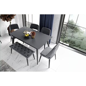 Cotta Grey Yemek Odası Takımı