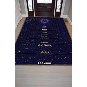 Homshtag Müzik Bağımlısı Art Müzik Halısı Koyu Renkli Müzik Halısı Ritim Figürlü Renkli Modern Halı