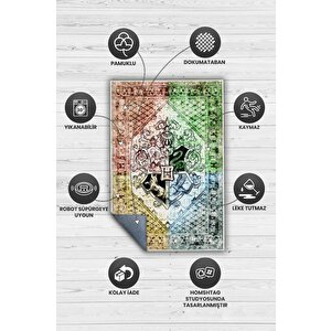 Homshtag Hogwarts Binaları Harry Potter Desenli Halı Çok Renkli Halı Harry Potter Film Sever Halısı