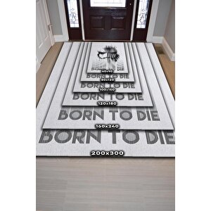 Homshtag Ölmek İçin Doğmuş Film Halısı Star Wars Temalı Film Halısı Gri Renk Star Wars Filmi Halısı