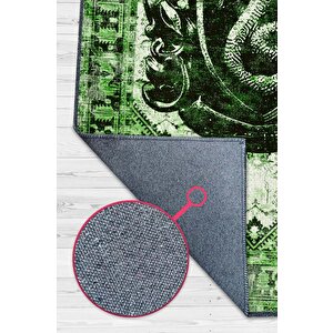 Slytherin Harry Potter Desenli Halı Yeşil Renkli Halı Harry Potter Film Sever Halısı 160x240 cm