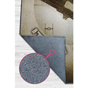 Bu Bir Tuzak Film Halısı Star Wars Temalı Film Halısı Çok Renkli Star Wars Filmi Halısı 120x180 cm