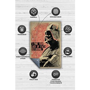 Homshtag İnançsızlık Rahatsız Edici Star Wars Temalı Film Halısı Çok Renkli Star Wars Filmi Halısı