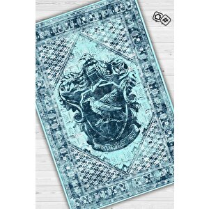 Ravenclaw Art Deco Harry Potter Desenli Halı Yıkanabilir Çocuk Odası Halısı Çok Renkli Halı 100x150 cm