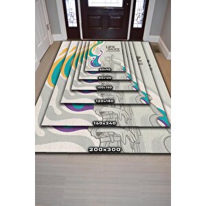 Homshtag Hayatta Ve Cazda Yanlış Nota Yok  Çok Renkli Müzik Halısı Caz Sever Halı Müzisyene Hediye