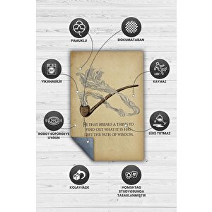 Homshtag Hikmetin Yolu Film Desenli Bej Renkli Yüzüklerin Efendisi Halısı Film Sever Temalı Halı