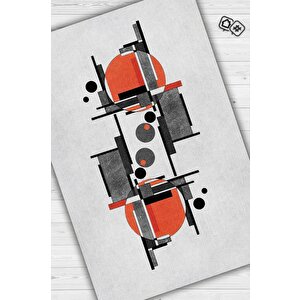 Simetrik,geometrik Oturma Odası Halısı,sanatseverler İçin,pamuklu Dokuma Tabanlı Halı 200x300 cm