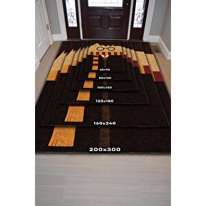 Homshtag Harrycraft Harry Potter Desenli Çok Renkli Halı Geometrik Harry Potter Film Sever Halısı