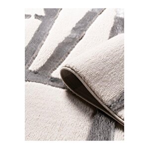 Pastel Halı Cozy C3961a Krem Gri Serisi Salon Oturma Yatak Odası Halısı